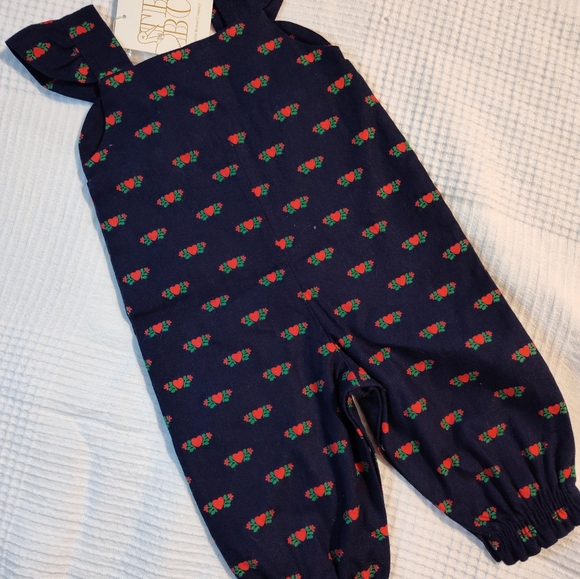 COPY - NWT The Beaufort Bonnet Company Baby Girl SZ0/6M violets vintage Romper … - Picture 2 of 3